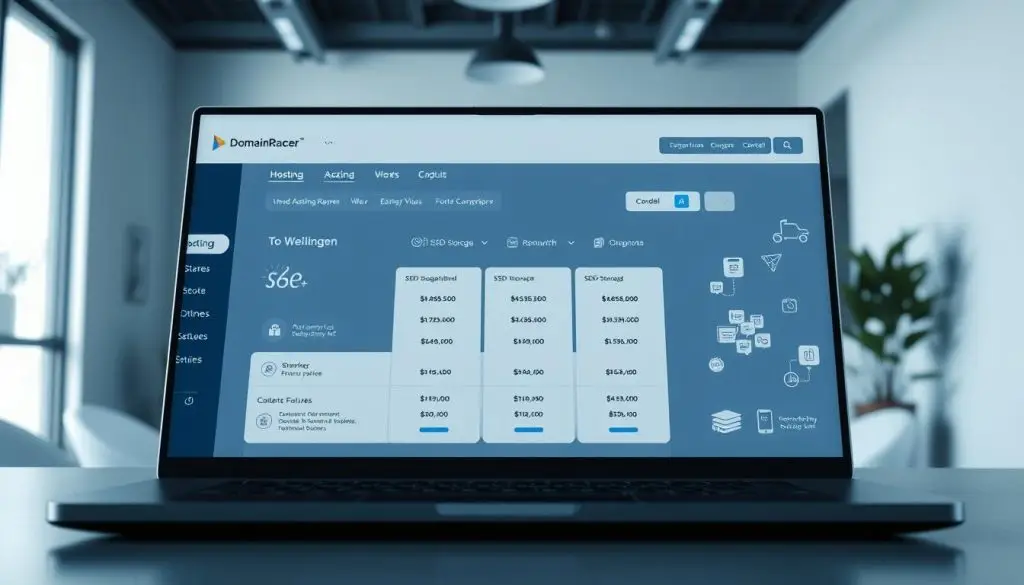DomainRacer hosting plans